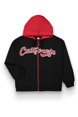 Wholesale Girls Cardigan with Hoodie 10-13Y Tuffy 1099-151 - Tuffy