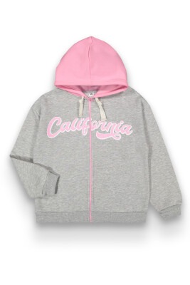 Wholesale Girls Cardigan with Hoodie 10-13Y Tuffy 1099-151 - Tuffy (1)