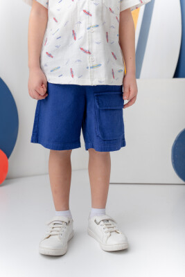 Wholesale Girl's Cargo Shorts 2-14Y Zeyland 1070-251Z3SRF02 Navy 