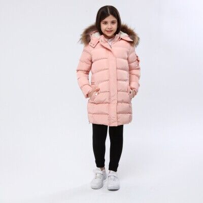 Wholesale Girls Coat 6-14Y Benitto Kids 2007-51249 Pink