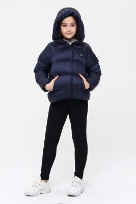 Wholesale Girls Coat 6-14Y Benitto Kids 2007-51252 Navy 