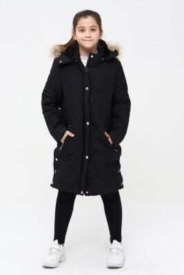 Wholesale Girls Coat 6-14Y Benitto Kids 2007-51261 - Benitto Kids