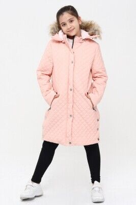 Wholesale Girls Coat 6-14Y Benitto Kids 2007-51261 Pink