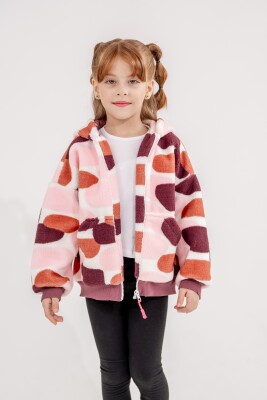 Wholesale Girls Coat 6-9Y Eray Kids 1044-6297 Damson Color