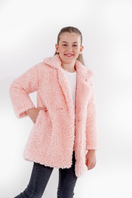 Wholesale Girls Coat 9-12Y Eray Kids 1044-6251 Salmon Color 
