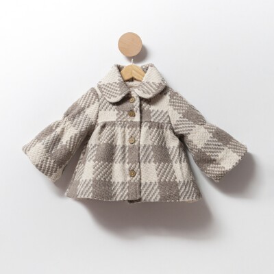 Wholesale Girls Coats 2-5Y Cumino 1014-CMN3373 Brown