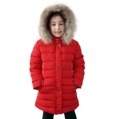 Wholesale Girls Coats 6-14Y Benitto Kids 2007-51221 Red