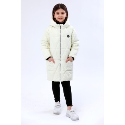 Wholesale Girls Coats 6-14Y Benitto Kids 2007-51251 Beige