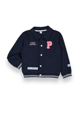 Wholesale Girls College Cardigan 6-9Y Tuffy 1099-103 Navy 