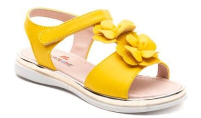 Wholesale Girls Colorful Sandals 26-30EU Minican 1060-X-P-S24 Yellow