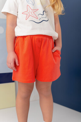 Wholesale Girl's Combed Shorts 3-14Y Zeyland 1070-251Z4SUR07 - Zeyland