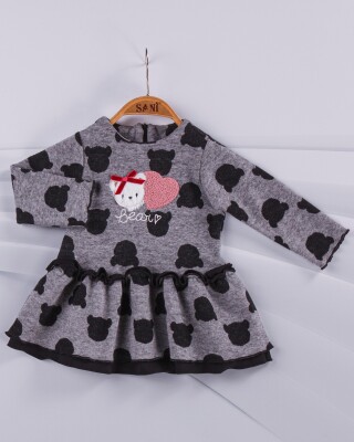Wholesale Girls Dress 1-4Y Sani 1068-6885 - Sani (1)