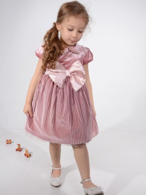 Wholesale Girls Dress 1-5Y Serkon Baby&Kids 1084-M0546 Pink