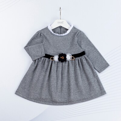 Wholesale Girls Dress 2-5Y Sani 1068-9908 Gray