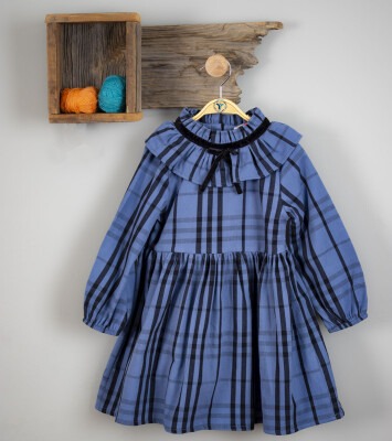 Wholesale Girls Dress 2-5Y Timo 1018-T3KDÜ044237802 - Timo