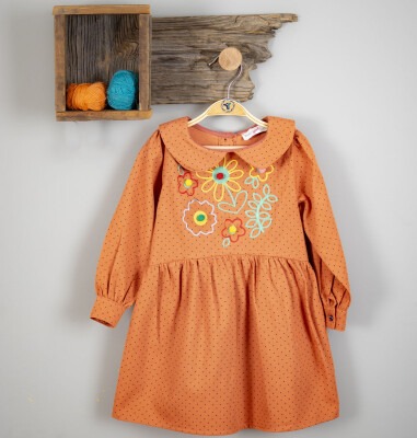 Wholesale Girls Dress 2-5Y Timo 1018-T3KDÜ054236272 - Timo