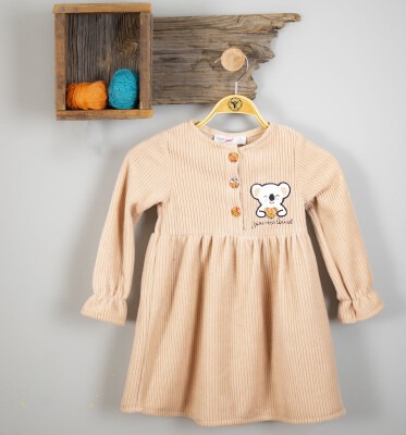 Wholesale Girls Dress 2-5Y Timo 1018-T3KÖÜ042235942 - Timo (1)