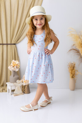 Wholesale Girl's Dress 2-8Y Mininio 2062-251M4LBY32M - Mininio