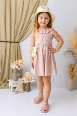 Wholesale Girl's Dress 2-8Y Mininio 2062-251M4LBY33 - Mininio