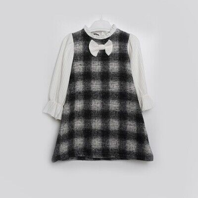 Wholesale Girls Dress 3-6Y Büşra Bebe 1016-23230 - Büşra Bebe