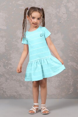 Wholesale Girls Dress 3-7Y DMB Boys&Girls 1081-0246 Mint Green 