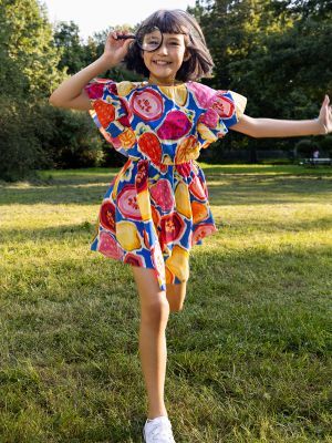 Wholesale Girls Dress 4-12Y Sheshe 1083-DSL0172_1 - Sheshe