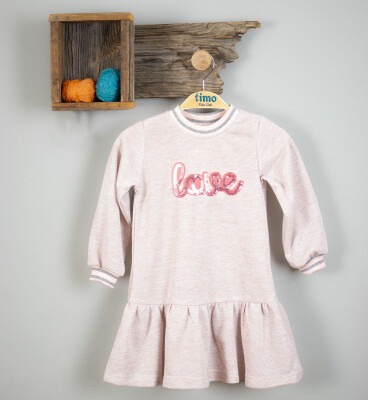 Wholesale Girls Dress 6-9Y Timo 1018-T3KDÜ014236443 - Timo (1)