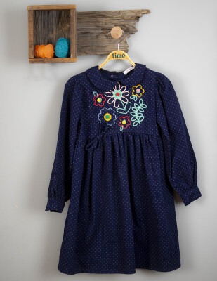 Wholesale Girls Dress 6-9Y Timo 1018-T3KDÜ054236273 - Timo (1)