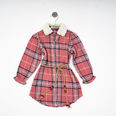 Wholesale Girls Dress 6-9Y Timo 1018-T4KDÜ042222173 - Timo (1)