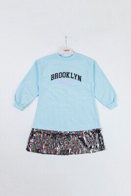 Wholesale Girls Dress 6-9Y Tuffy 1099-6617 Ice blue