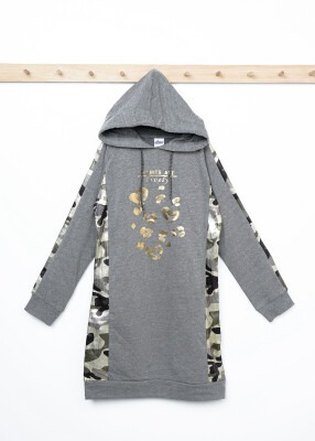 Wholesale Girls Dress 7-10Y Elnino 1025-19658 Gray