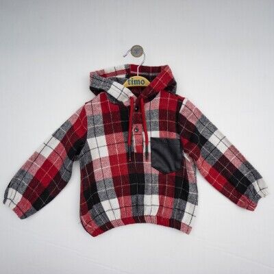 Wholesale Girls Flannel Sweatshirt 6-9Y Timo 1018-T4KDÜ012222303 - Timo (1)