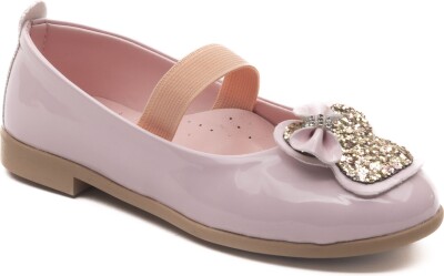 Wholesale Girls Flat Shoe 26-30EU Minican 1060-WTE-P-198 Blanced Almond