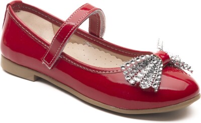 Wholesale Girls Flat Shoes 26-30EU Minican 1060-HY-P-7025 Red