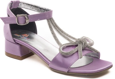 Wholesale Girls Heels Sandals Shoes 23-27EU Minican 1060-Z-B-100 Lilac
