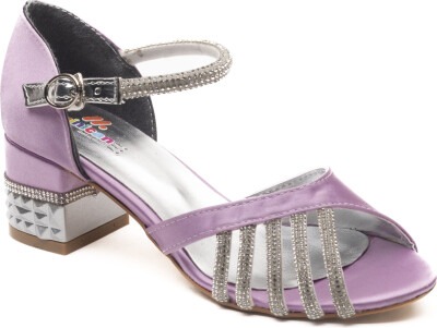 Wholesale Girls Heels Shoes 28-32EU Minican 1060-Z-P-101 Lilac