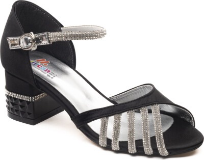 Wholesale Girls Heels Shoes 28-32EU Minican 1060-Z-P-101 Black