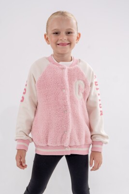 Wholesale Girls Jacket 5-8Y Eray Kids 1044-6274 Blanced Almond