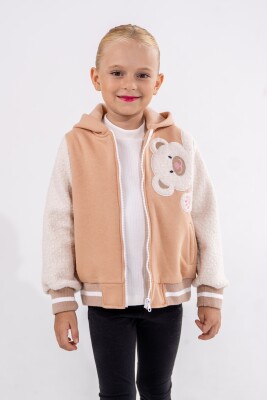 Wholesale Girls Jacket 5-8Y Eray Kids 1044-6276 Beige
