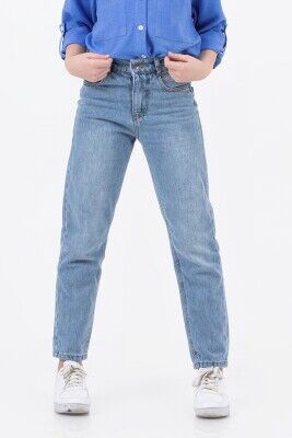 Wholesale Girls Jeans 4-8Y DMB Boys&Girls 1081-0188 Blue