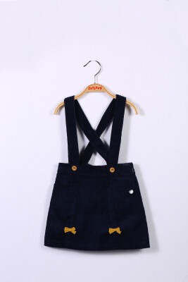 Wholesale Girls Overalls Skirt 2-7Y Zeyland 1070-232M4FRA11 Navy 