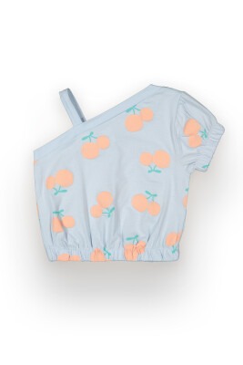 Wholesale Girls Patterned Blouse 6-9Y Tuffy 1099-9121 - Tuffy