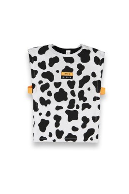 Wholesale Girls Patterned Body 6-9Y Tuffy 1099-9107 Neon Oranj