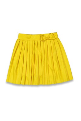 Wholesale Girls Pleated Skirt 4-8Y Panino 1077-23016 Yellow