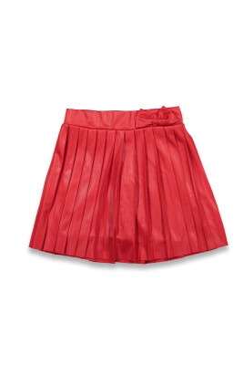 Wholesale Girls Pleated Skirt 4-8Y Panino 1077-23016 Red
