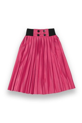 Wholesale Girls Pleated Skirt 8-16Y Panino 1077-23013 Fuschia