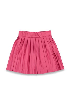 Wholesale Girls Pleated Skirt 8-16Y Panino 1077-23015 Fuschia