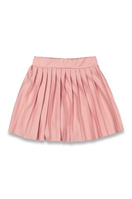 Wholesale Girls Pleated Skirt 8-16Y Panino 1077-23015 Blanced Almond