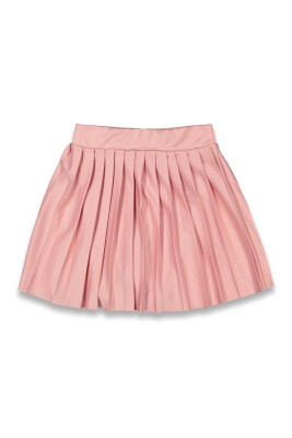 Wholesale Girls Pleated Skirt 8-16Y Panino 1077-23015 Blanced Almond
