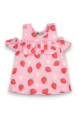 Wholesale Girls Print Blouse 2-5Y Tuffy 1099-9077 Pink